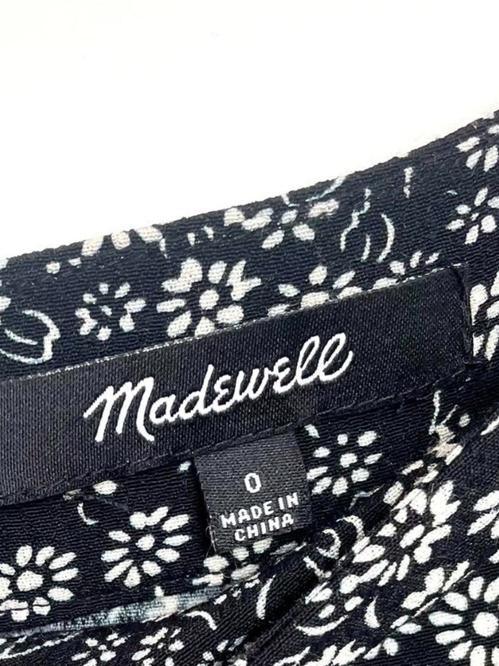 Madewell A-Line Mini Skirt in Parisian Ditsy